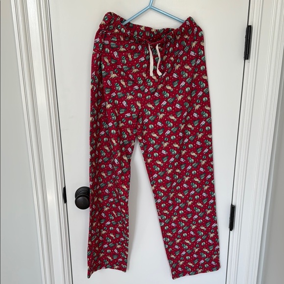 Vineyard Vines Boys’ Red Pajama Pants, Holiday Christmas, Medium 12-14 - Picture 4 of 4
